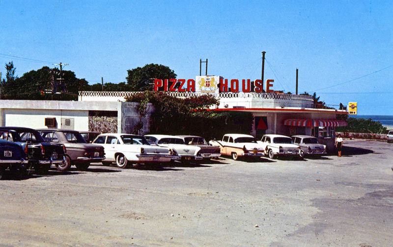 1960年頃の宜野湾市大山旧本店